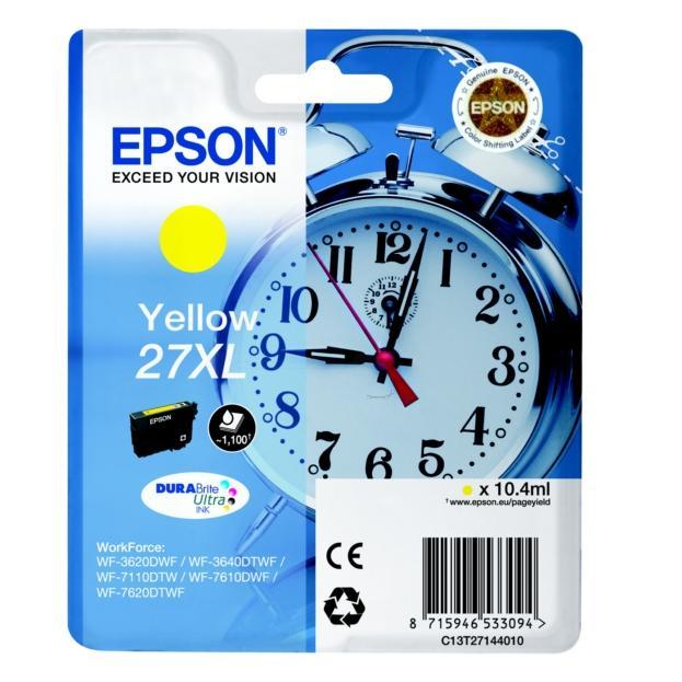 Image of Epson 27XL geel
