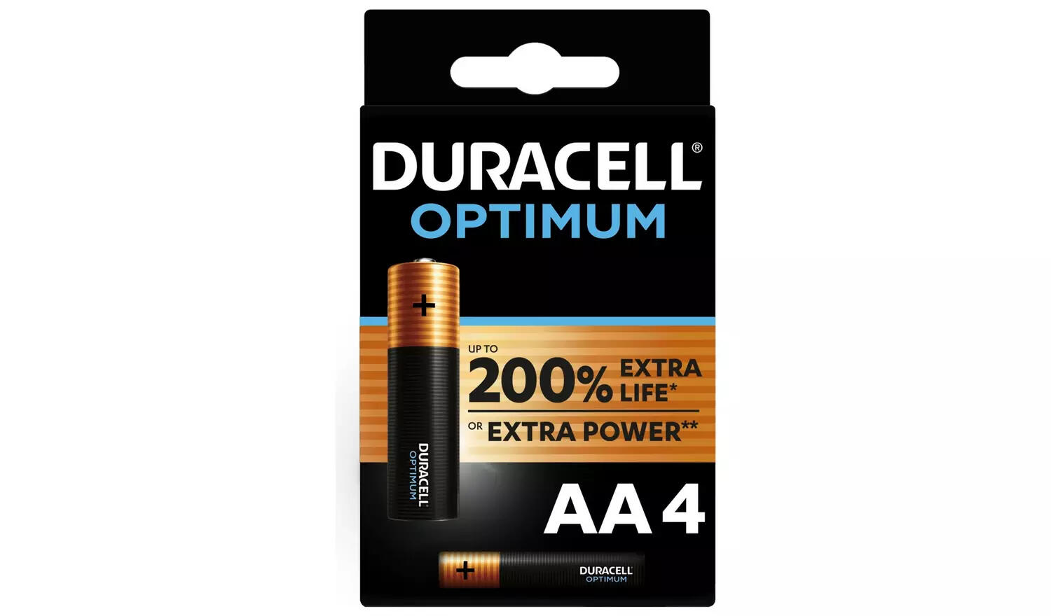 Duracell LR6 AA batterij 4 stuks