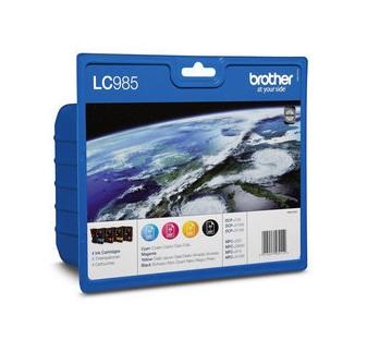 Image of Brother Ink Cartridge Lc985Valbp Value Pack (Bk