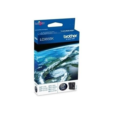 Image of Brother Ink Cartridge Lc985Bk Black 300 Pages