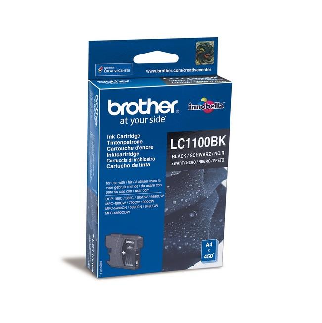 Image of Brother Cartridge LC-1100BK (zwart)