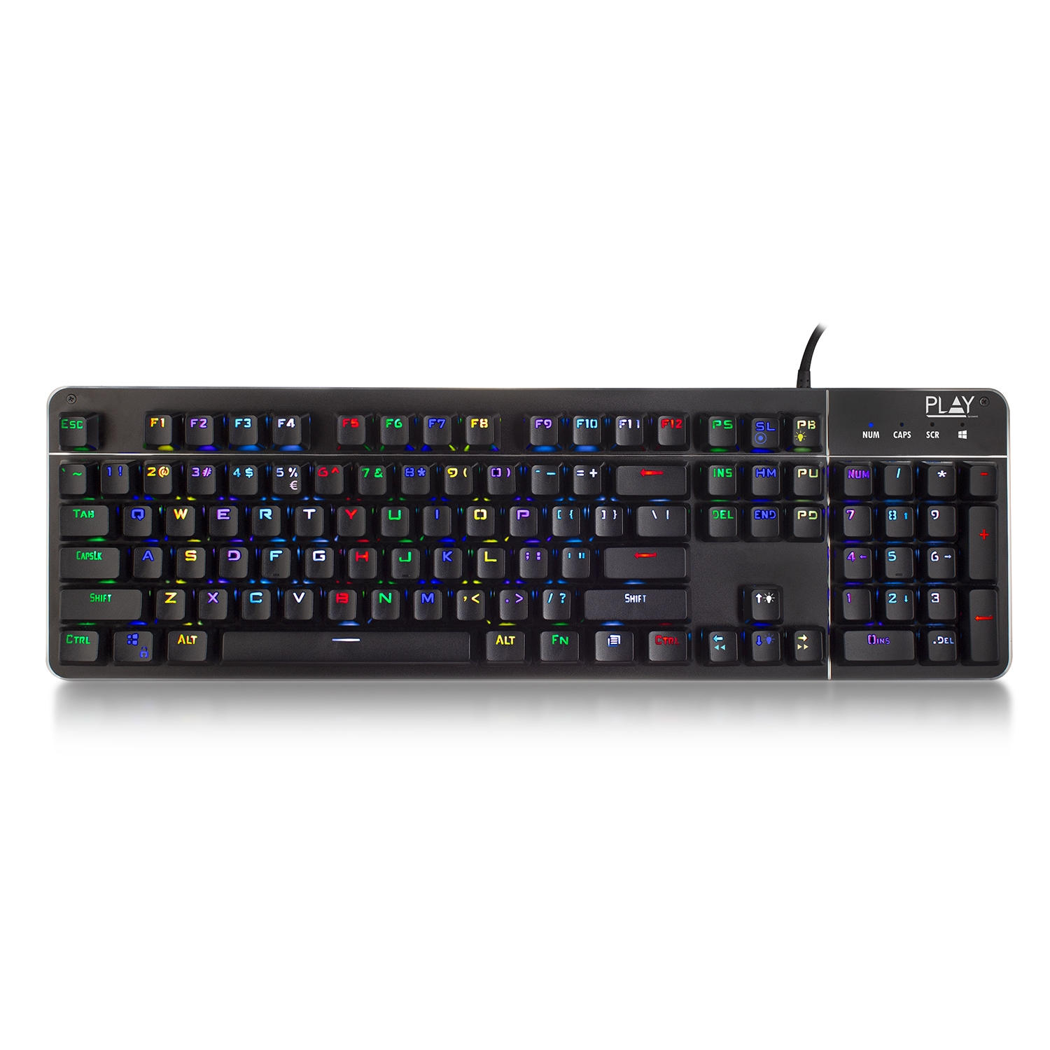 Ewent Play Mechanisch Gaming Toetsenbord met RGB-verlichting PL3350