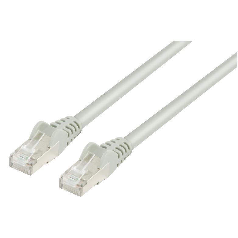 Image of Valueline FTP CAT 6 network cable 0.25m Grijs
