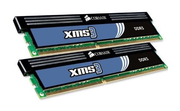 Corsair XMS 8GB DDR3-1600 kit