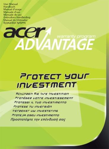 Image of Acer Advantage Netbook Accidental Warranty Upgrade 3 jaar