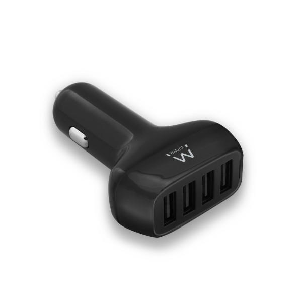 Ewent EW1354 4-poorts USB autolader