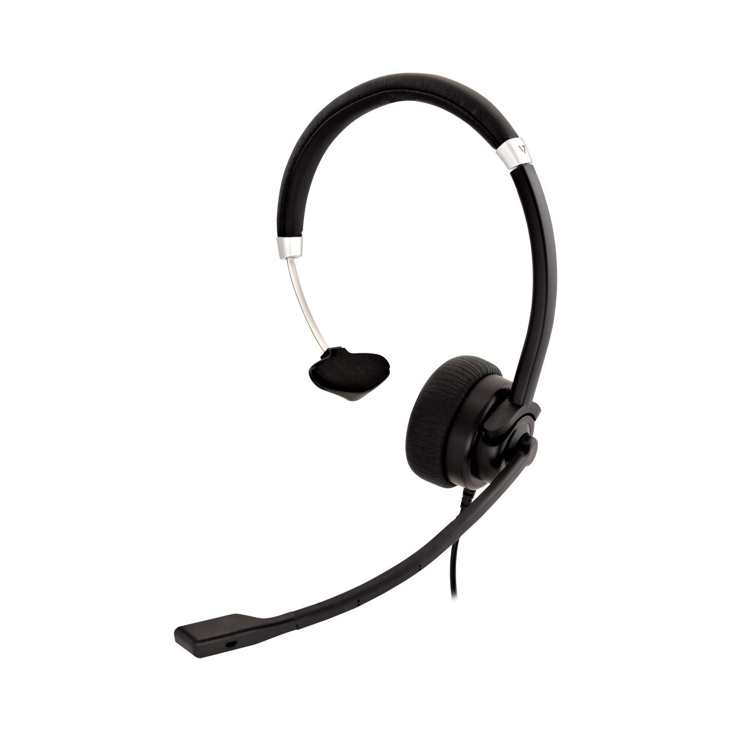 V7 HU411 hoofdtelefoon-headset Hoofdband Zwart