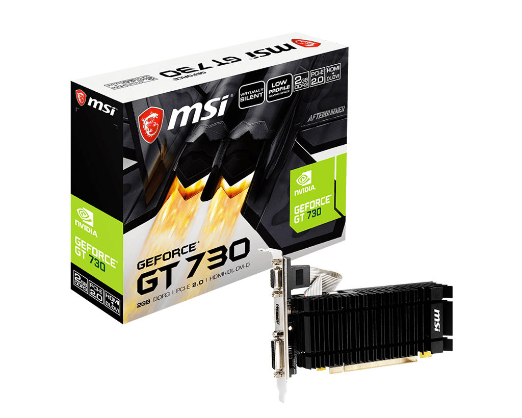 MSI GeForce GT 730 2GB Low Profile