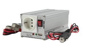 Image of 12V-230V AC Anywhere Power Inverter 300W + USB