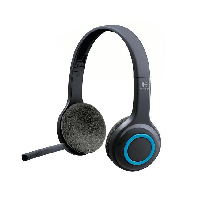 Image of H600 draadloos headset zwart / blauw - Logitech