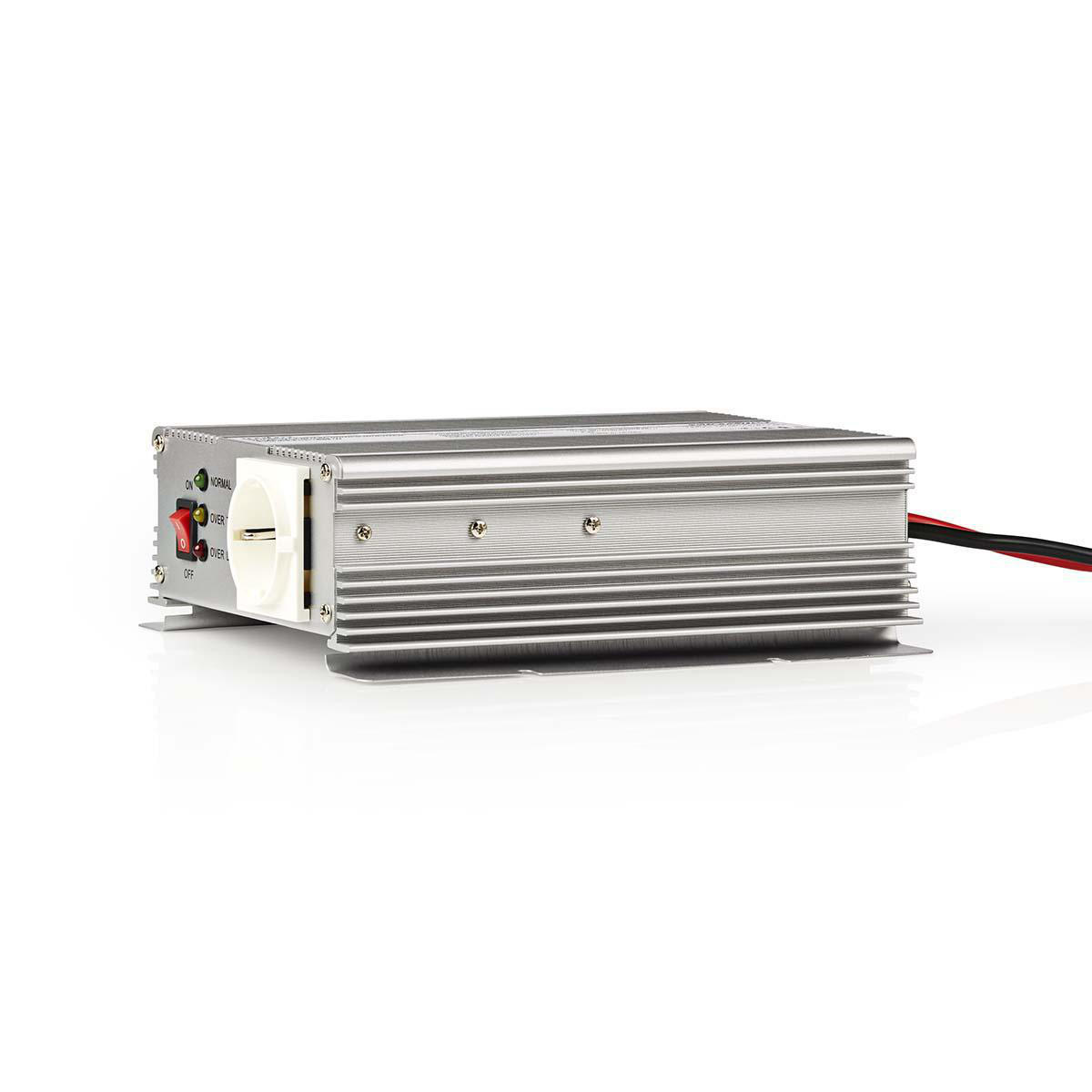 Stroomomvormer Gemodificeerde Sinusgolf | 12 V DC 230 V AC | 600 W | 1x Schuko-Uitgang