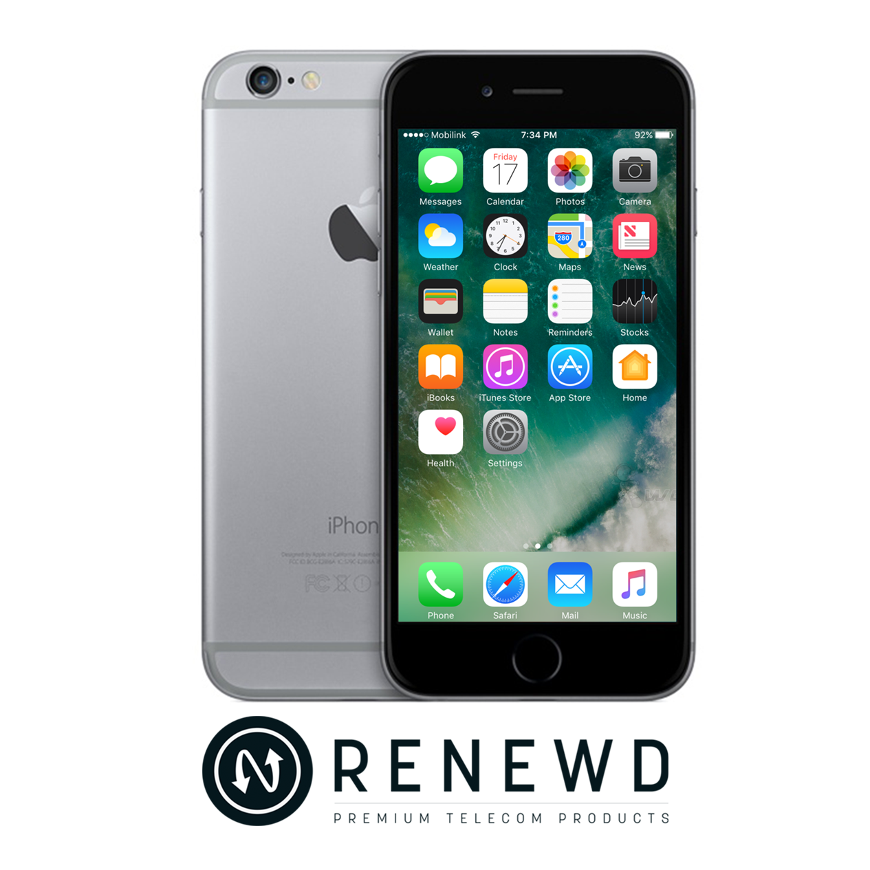 Image of Apple Renewd iPhone 6 16GB zwart