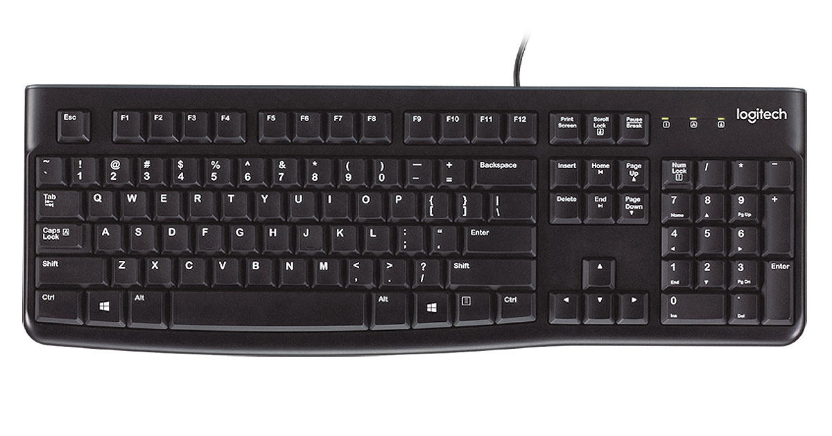 Logitech K120 Business zwart