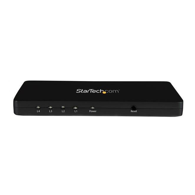 StarTech.com 4K HDMI 4-poorts videosplitter 1x4 HDMI-splitter met sterke aluminiumbehuizing 4K @ 30 