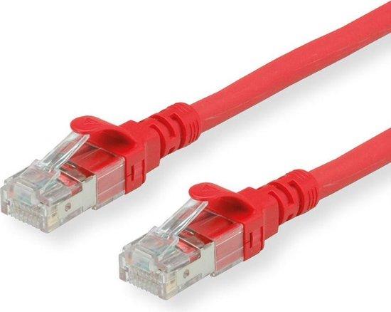 CAT6 S/FTP kabel 7,8m rood