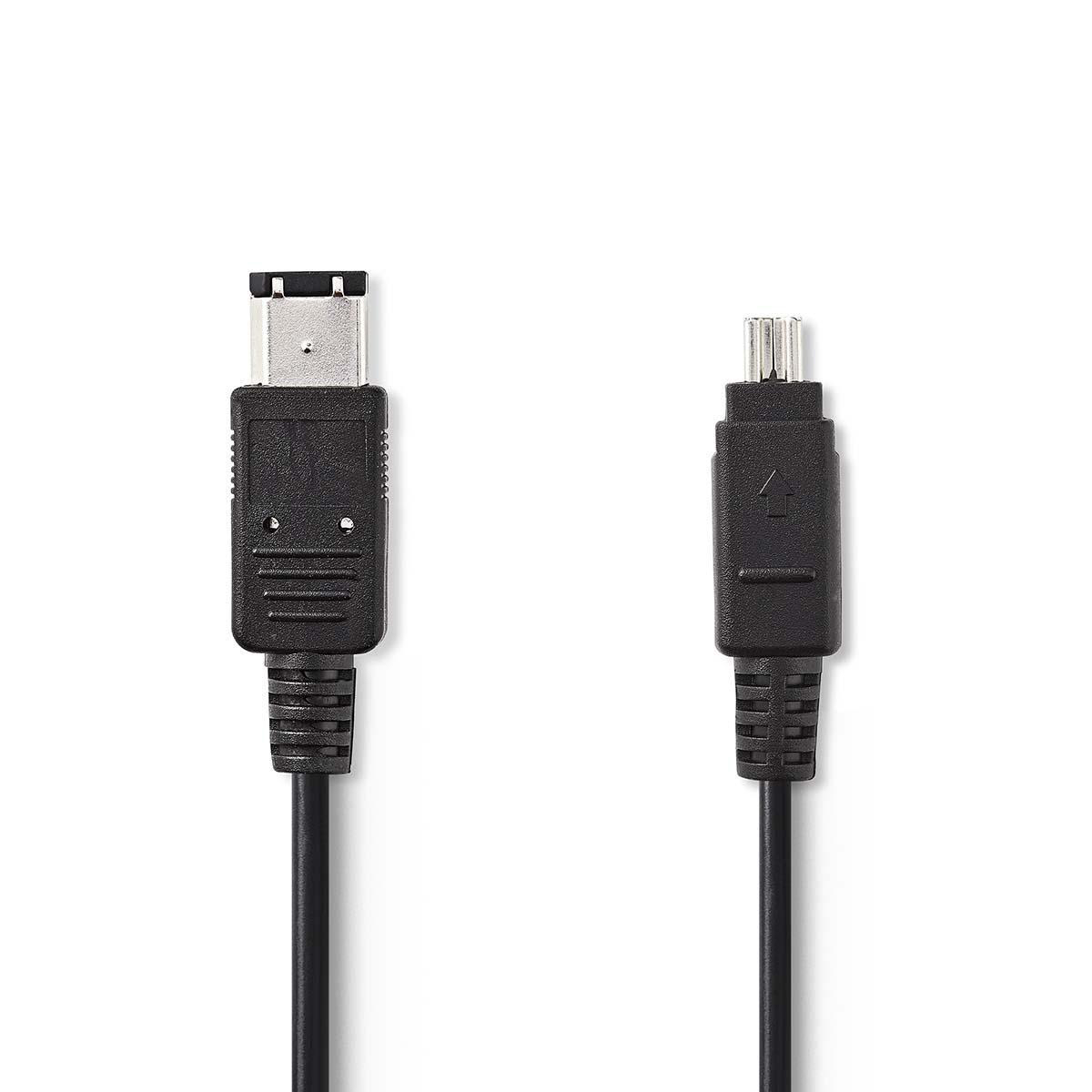 Valueline Firewire 400 4- naar 6-pins 2m