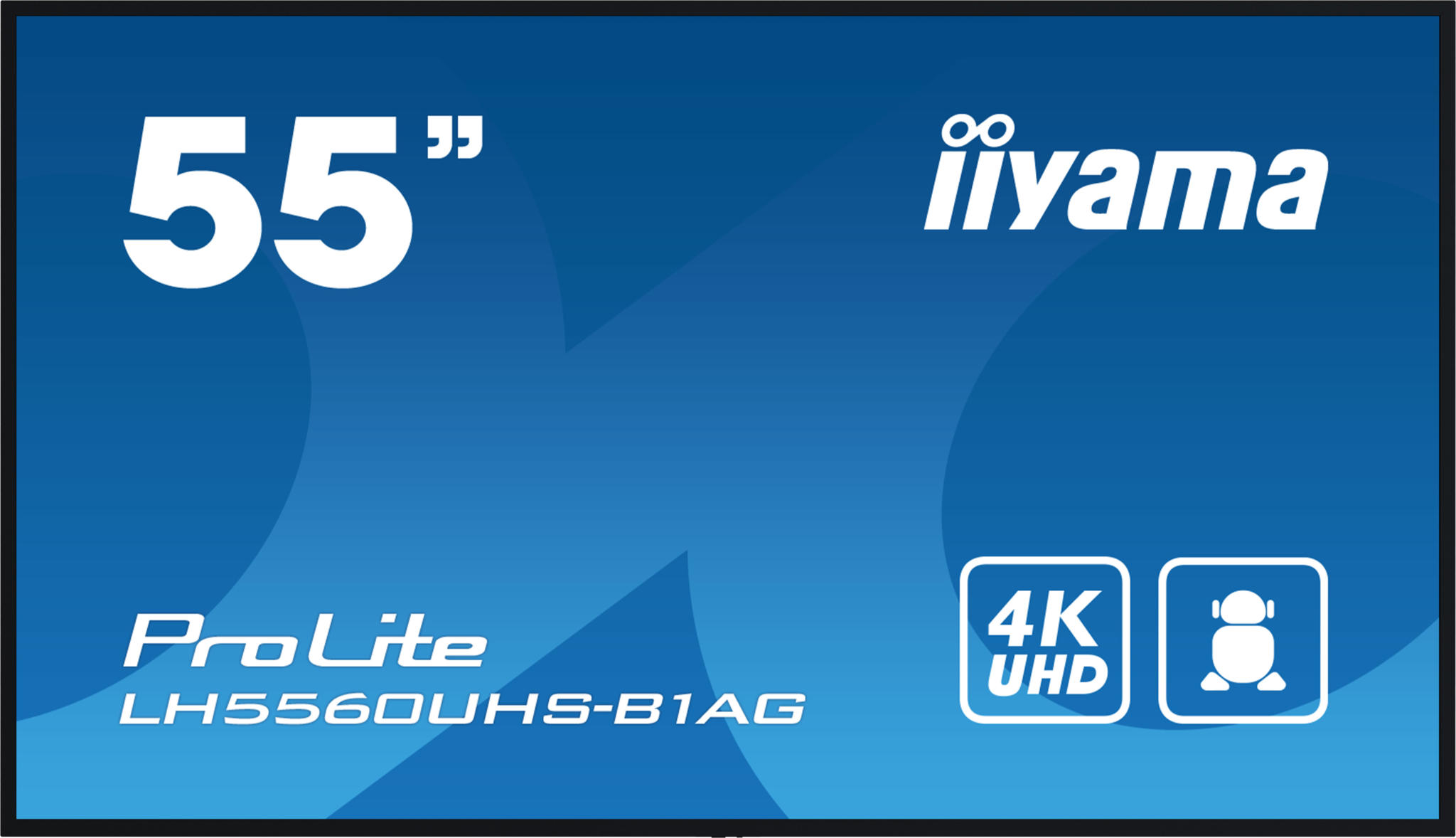 Iiyama PROLITE LH5560UHS-B1AG Digital Signage display Energielabel: G (A G) 139 cm 54.6 inch 3840 x 