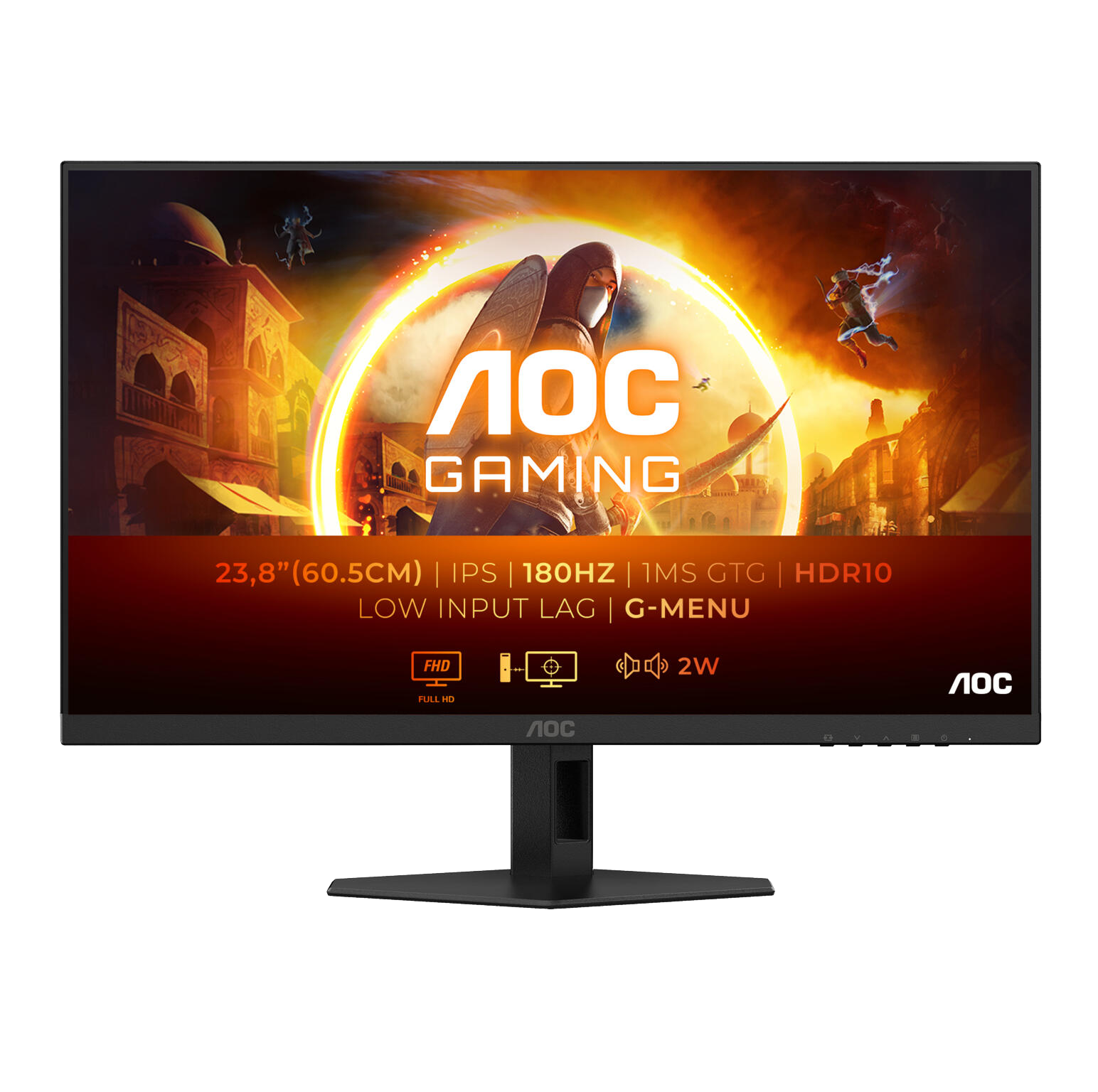 AOC 24G4XE gaming monitor afbeelding