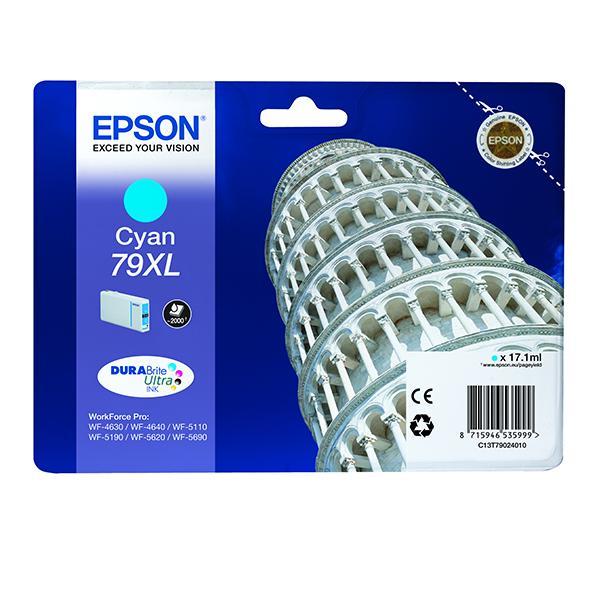 Image of Epson 79 XL Cartridge Cyaan C13T79024010