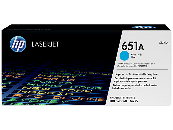 HP 651A toner cyaan
