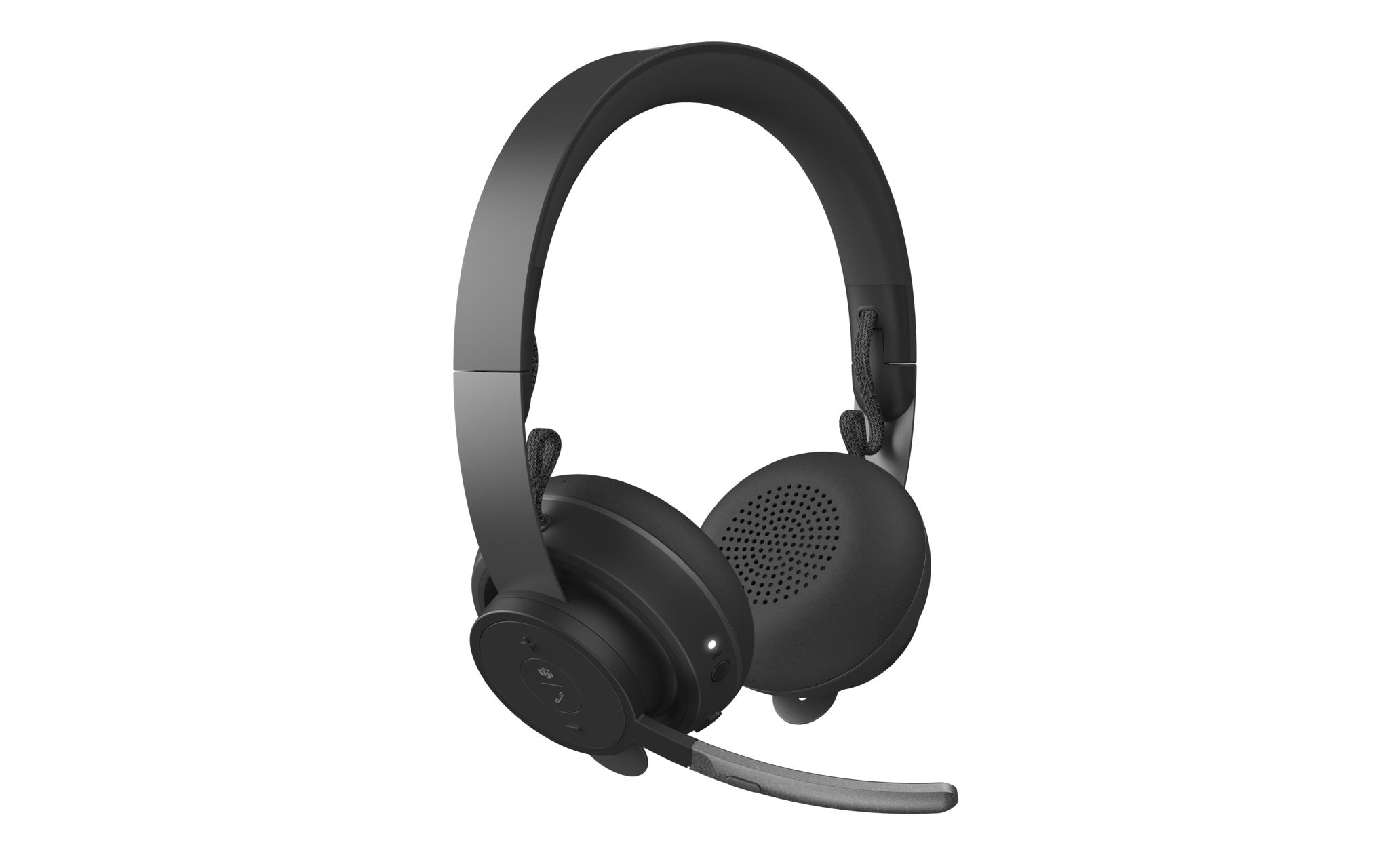 Logitech MSFT Teams Zone Wireless Headset Hoofdband Grafiet