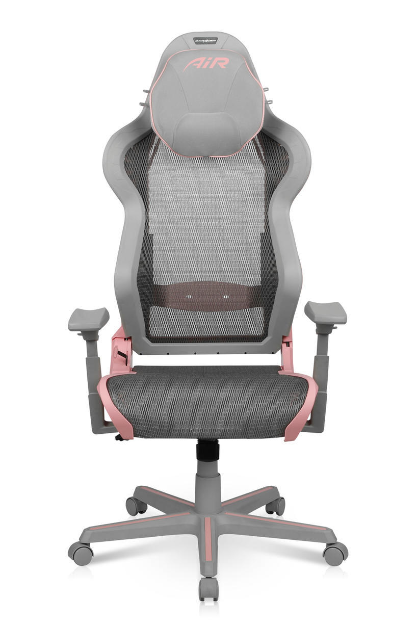 DXRacer Air R1S-GPG gamestoel grijs/roze