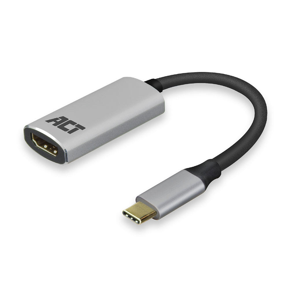 ACT USB-C naar HDMI female adapter, 4K @