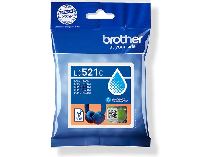 Brother LC521C cyaan afbeelding