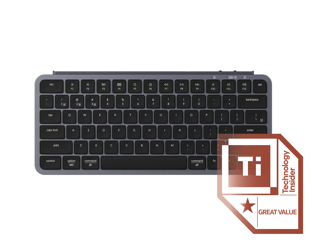Keychron B1 Pro Ultra-Slim toetsenbord grijs afbeelding