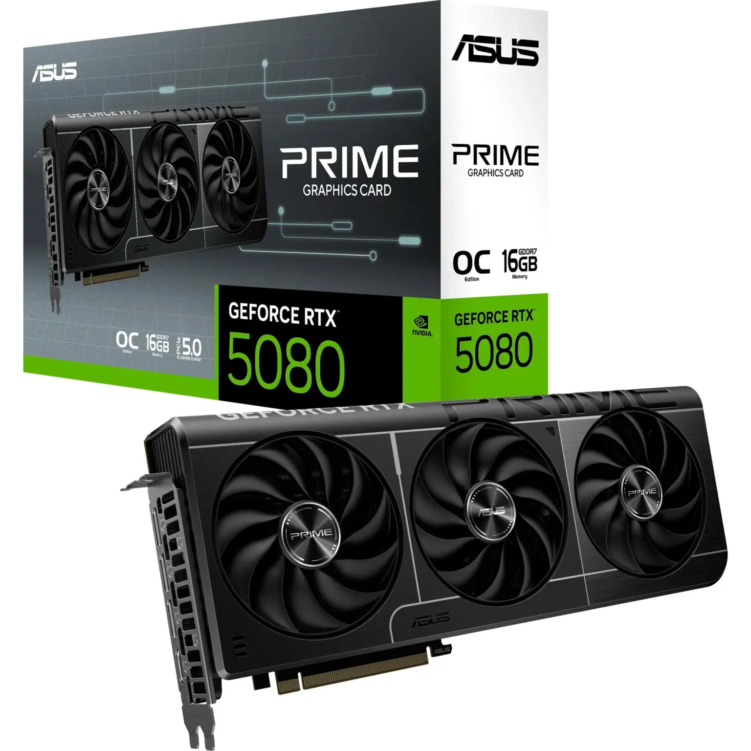 Asus Prime RTX 5080 16GB afbeelding
