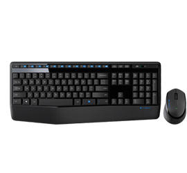 Logitech MK345 desktop zwart afbeelding