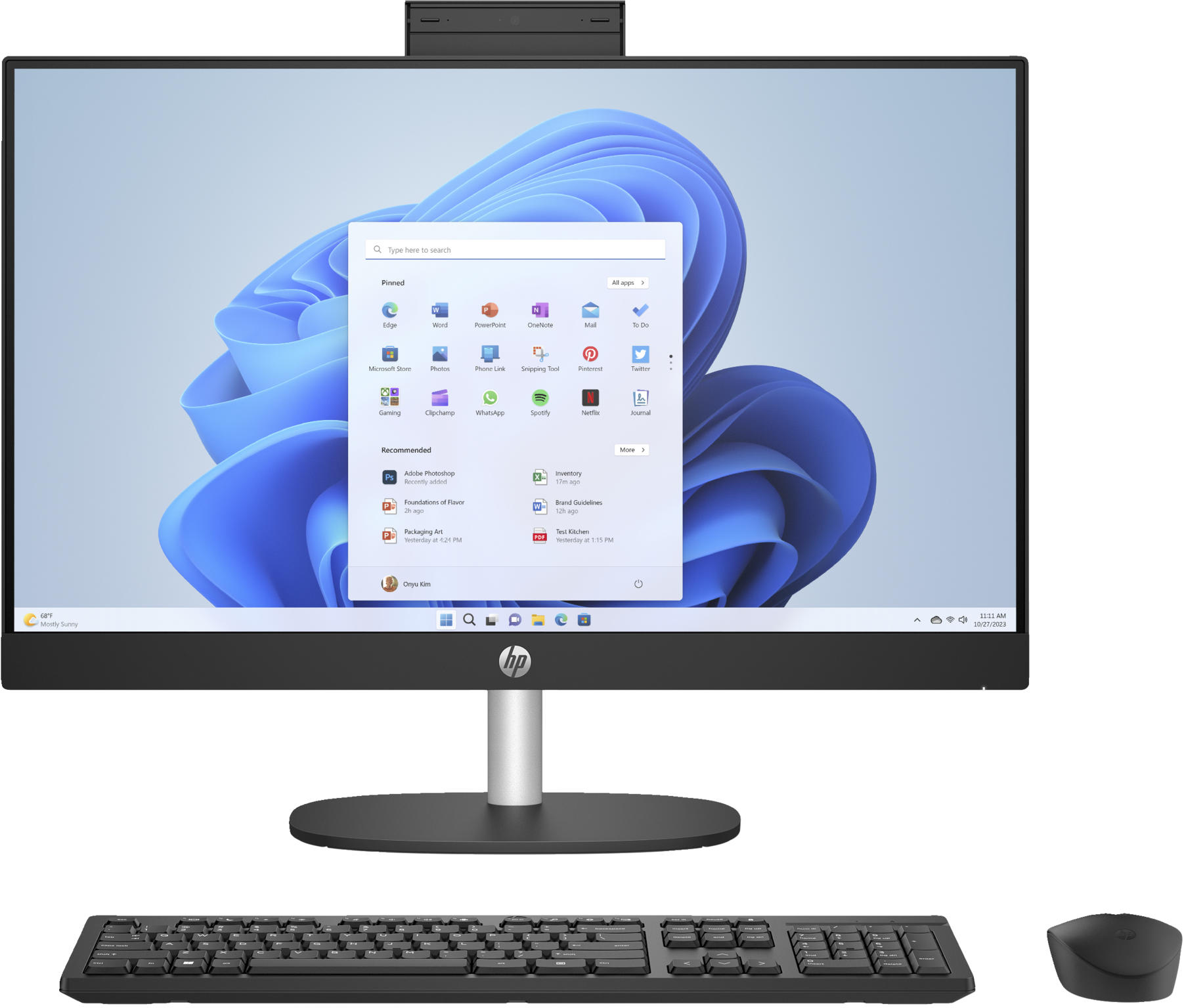 HP 24-cr0055nd AiO PC