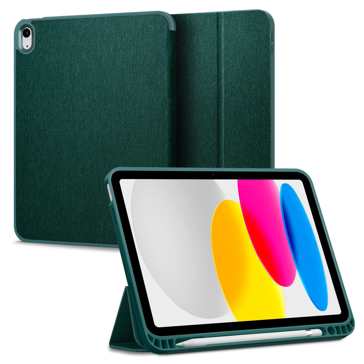 Spigen Urban Fit iPad (2022) Smart Folio Case Groen