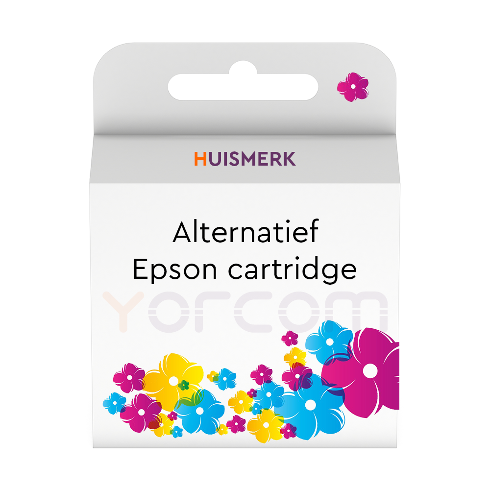FLWR - Inktcartridge / 104 / Zwart en Kleur - Geschikt voor Epson