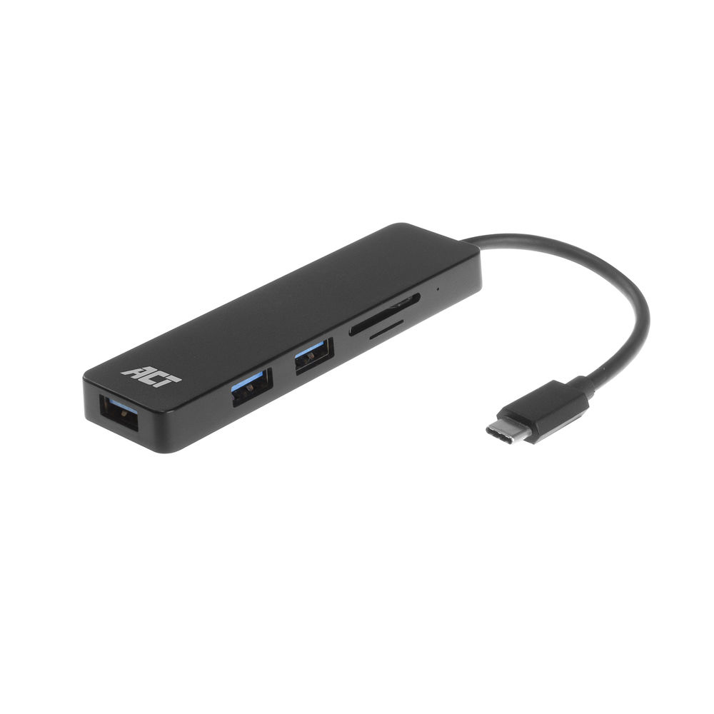 ACT AC6405 USB-C hub en kaartlezer