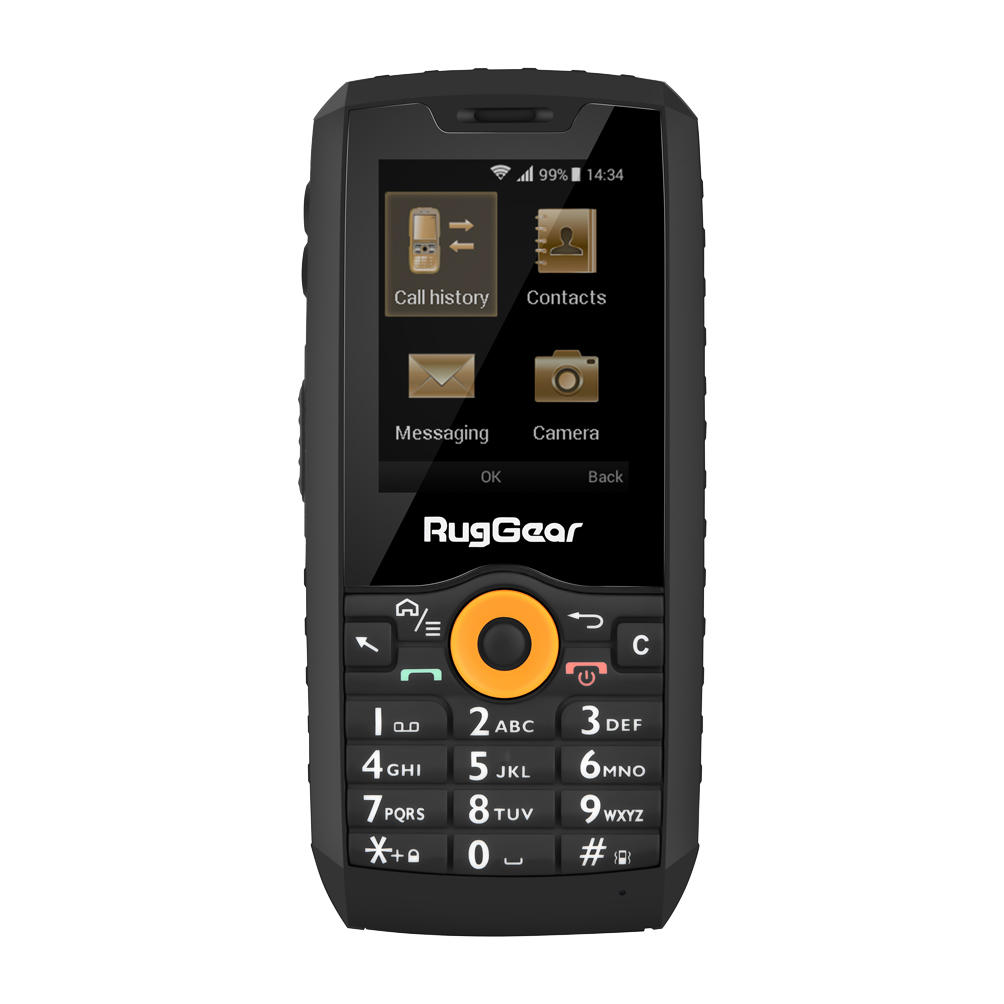 Ruggear RG150 3G 512MB zwart