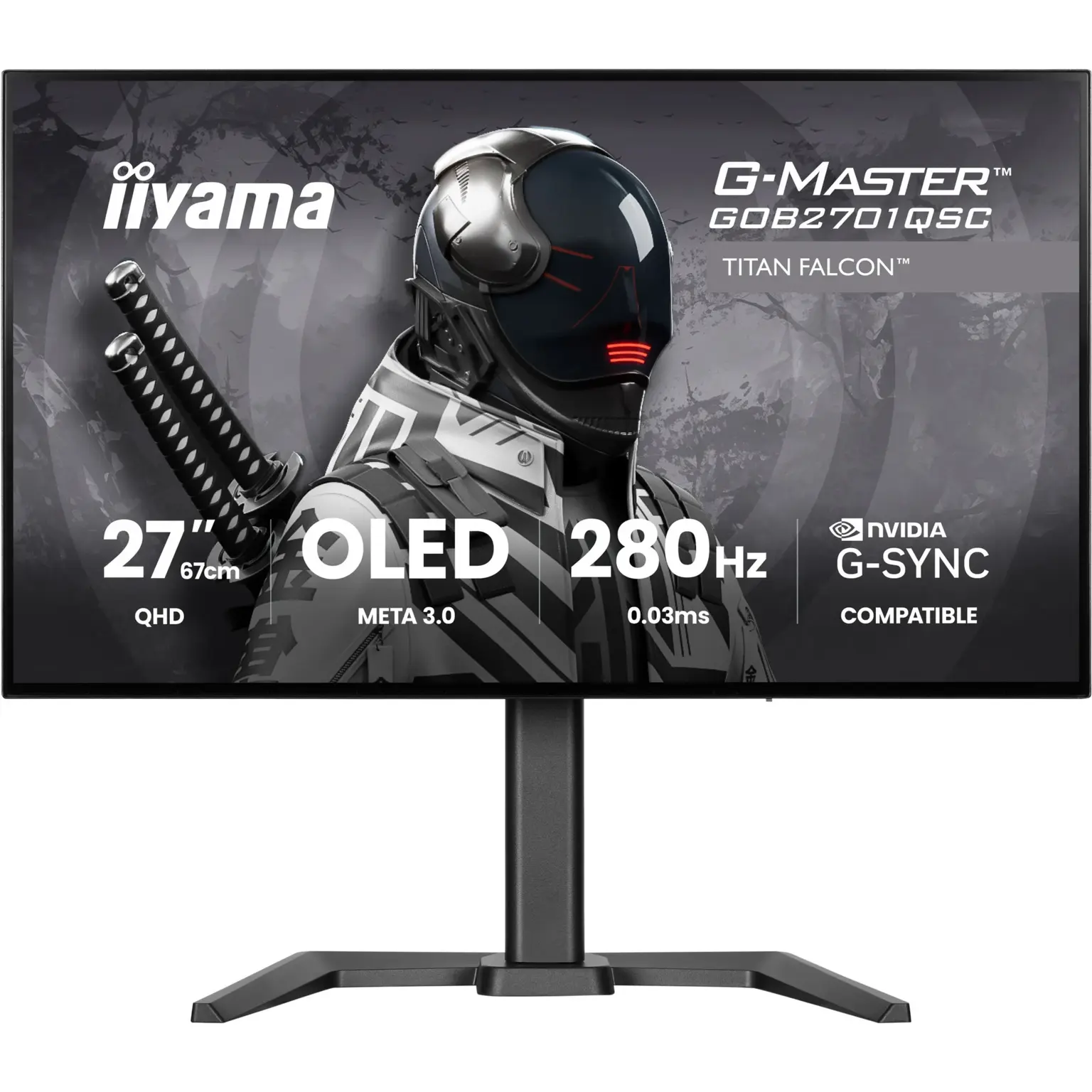 Iiyama G-Master GOB2701QSC-B1 OLED monitor