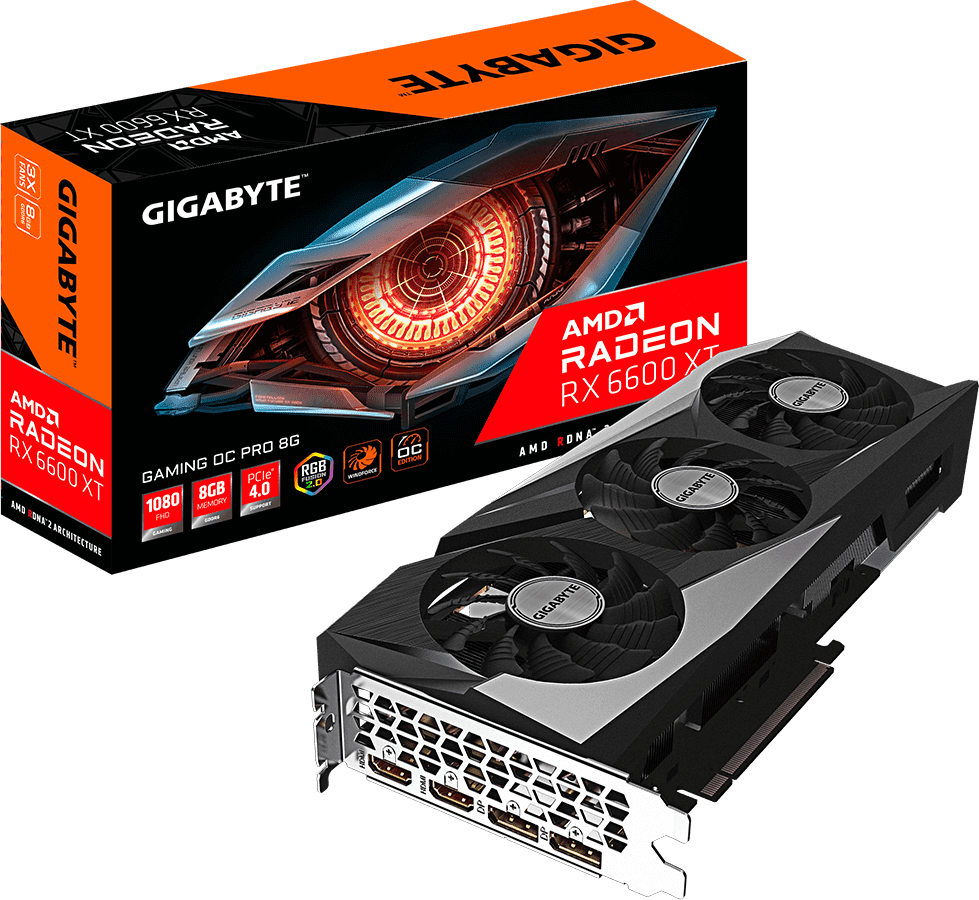 Gigabyte Radeaon RX 6600 XT Gaming OC Pro 8G