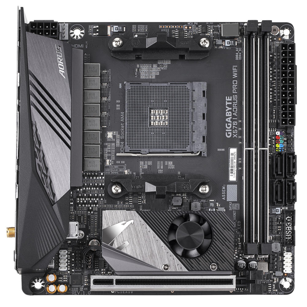Gigabyte X570 I Aorus Pro Wifi moederbord