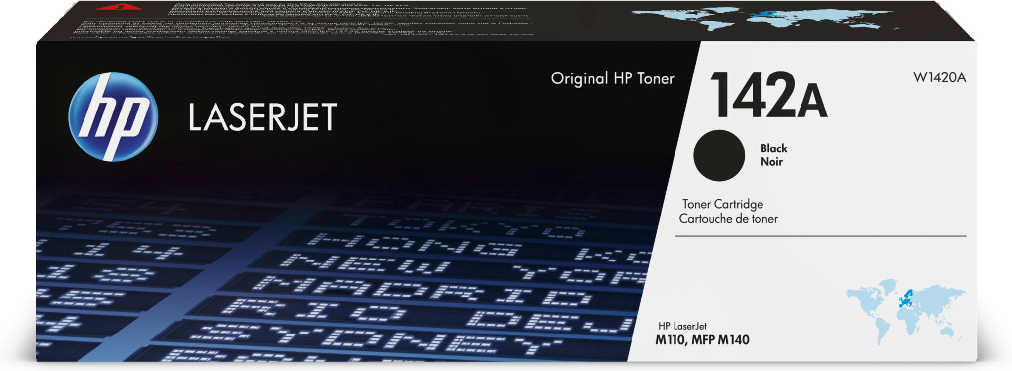 HP 142A toner zwart afbeelding