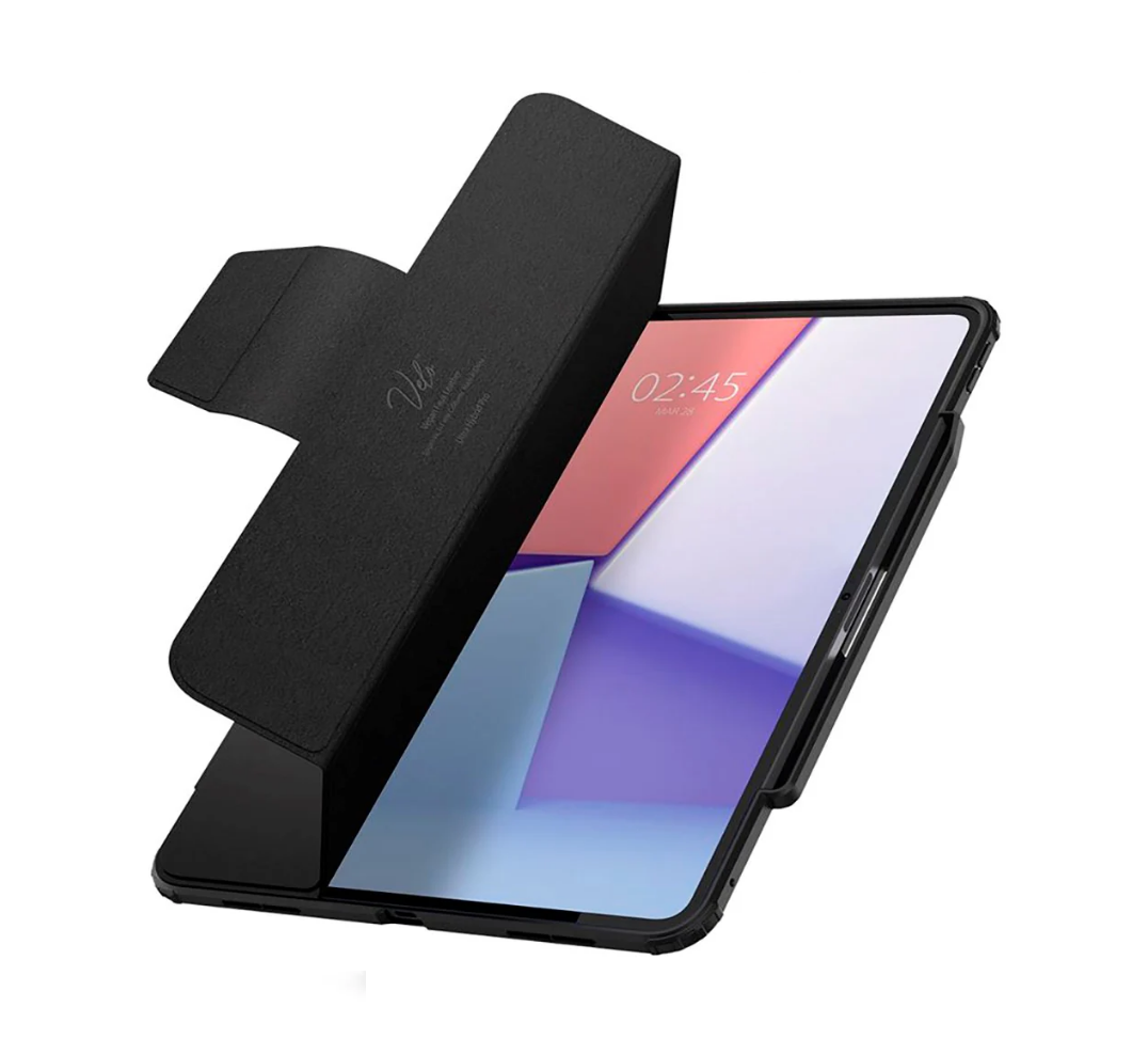 Spigen Hybrid Pro iPad Pro 13 (2024) zwart afbeelding
