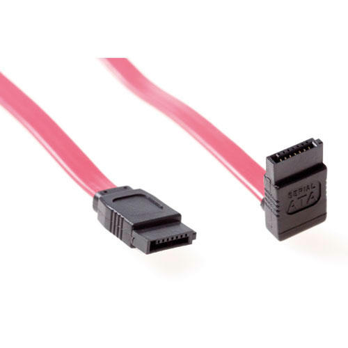 Advanced Cable Technology SATA connection cable with hooked connector (AK3395)