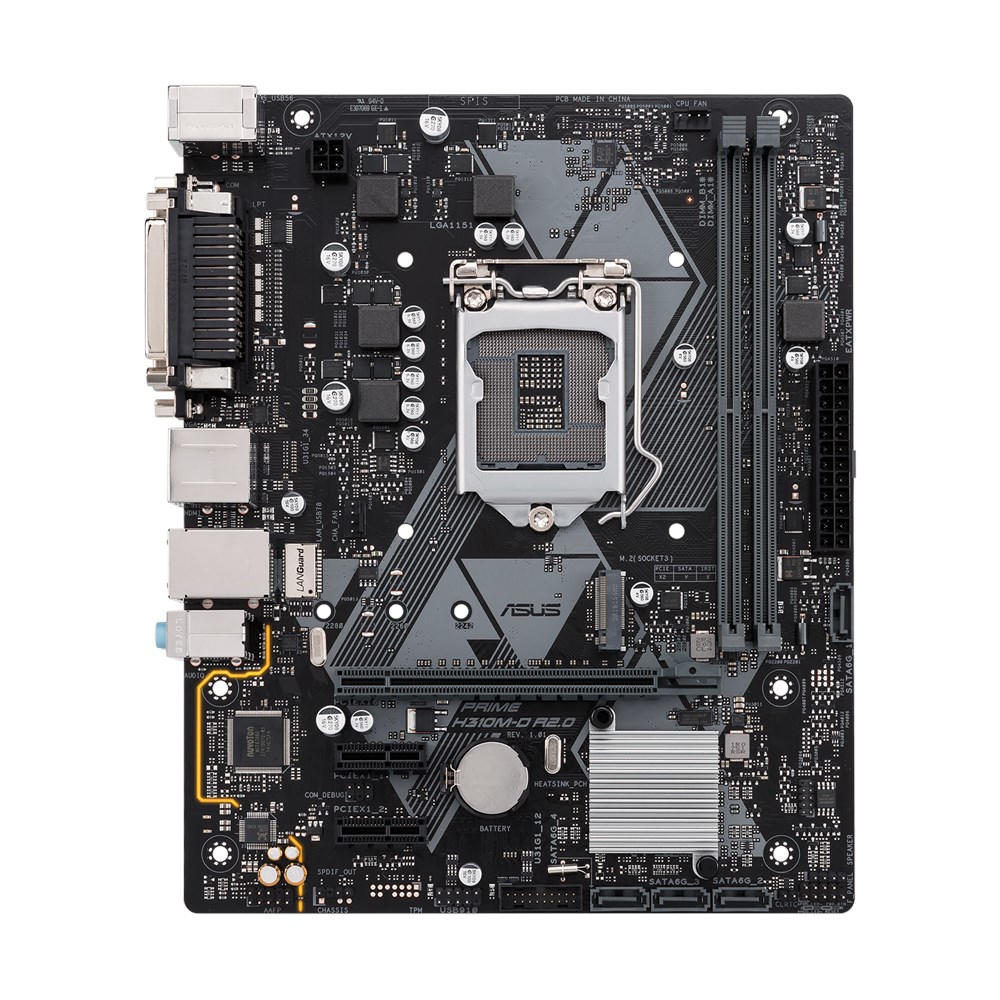 Asus Prime H310M-D R2.0 moederbord