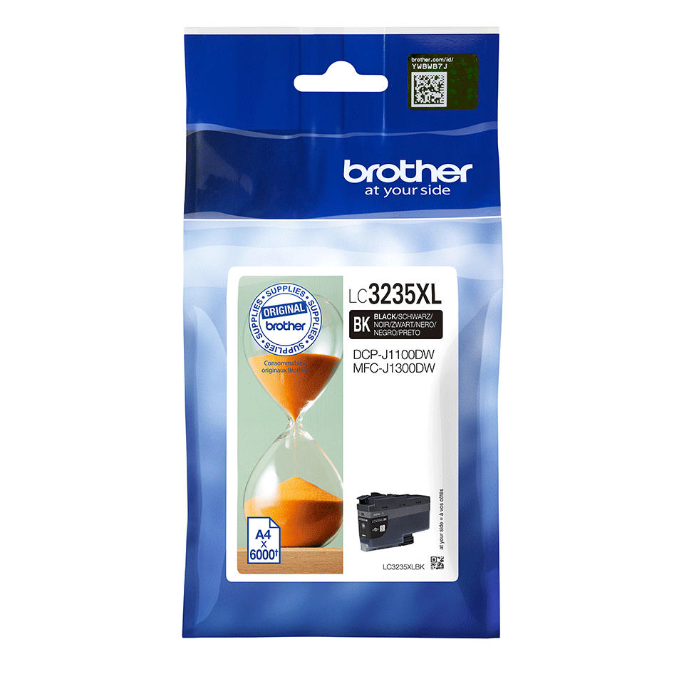 Brother LC-3235XLBK zwart