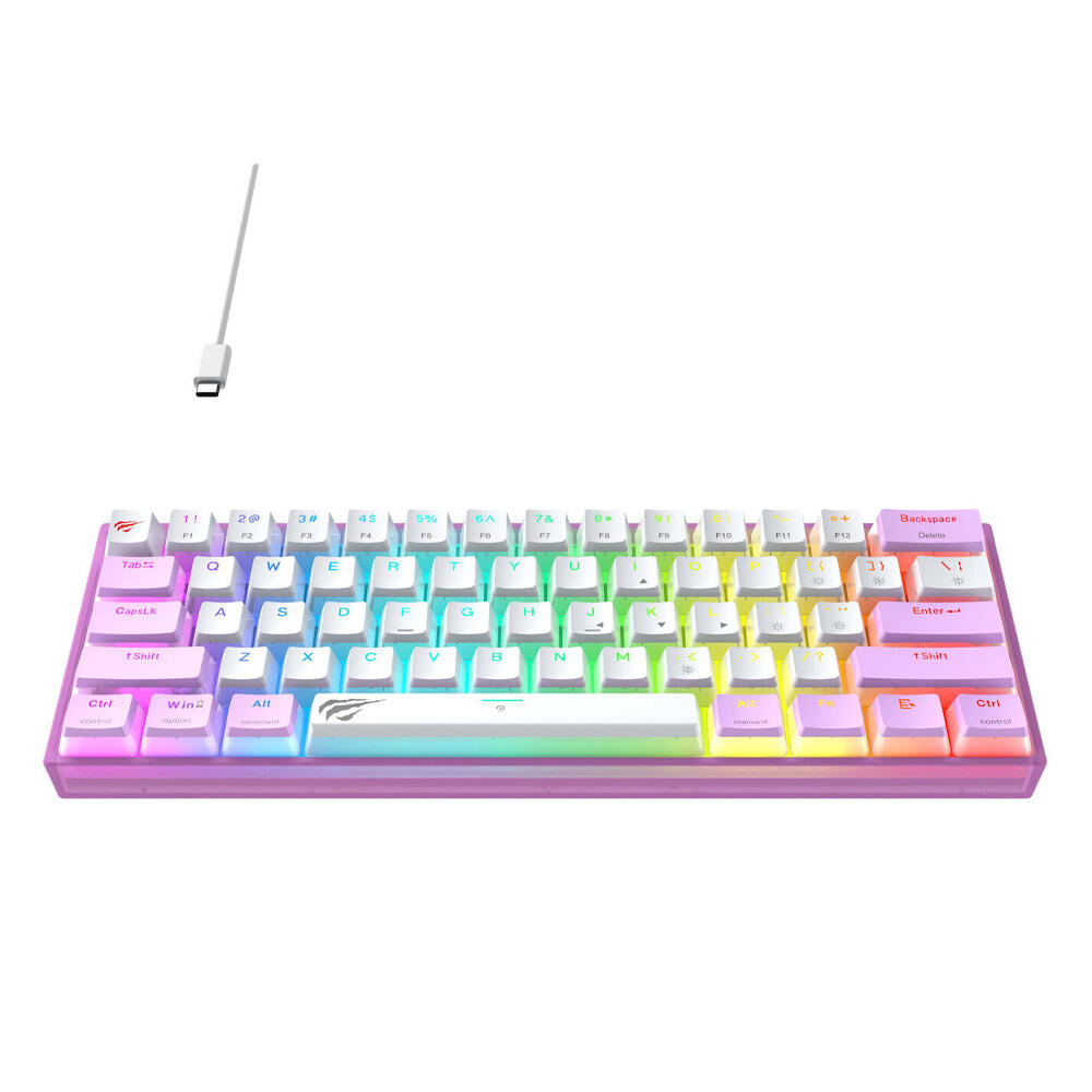 Havit KB877L gaming toetsenbord paars