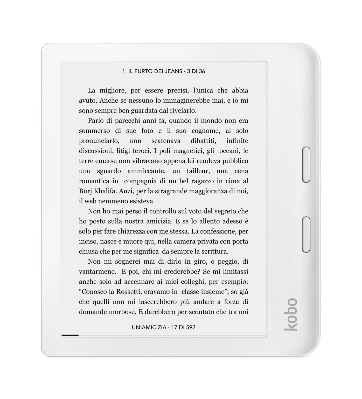 Kobo Libra 2 e-Reader wit - N418-KU-WH-K-EP