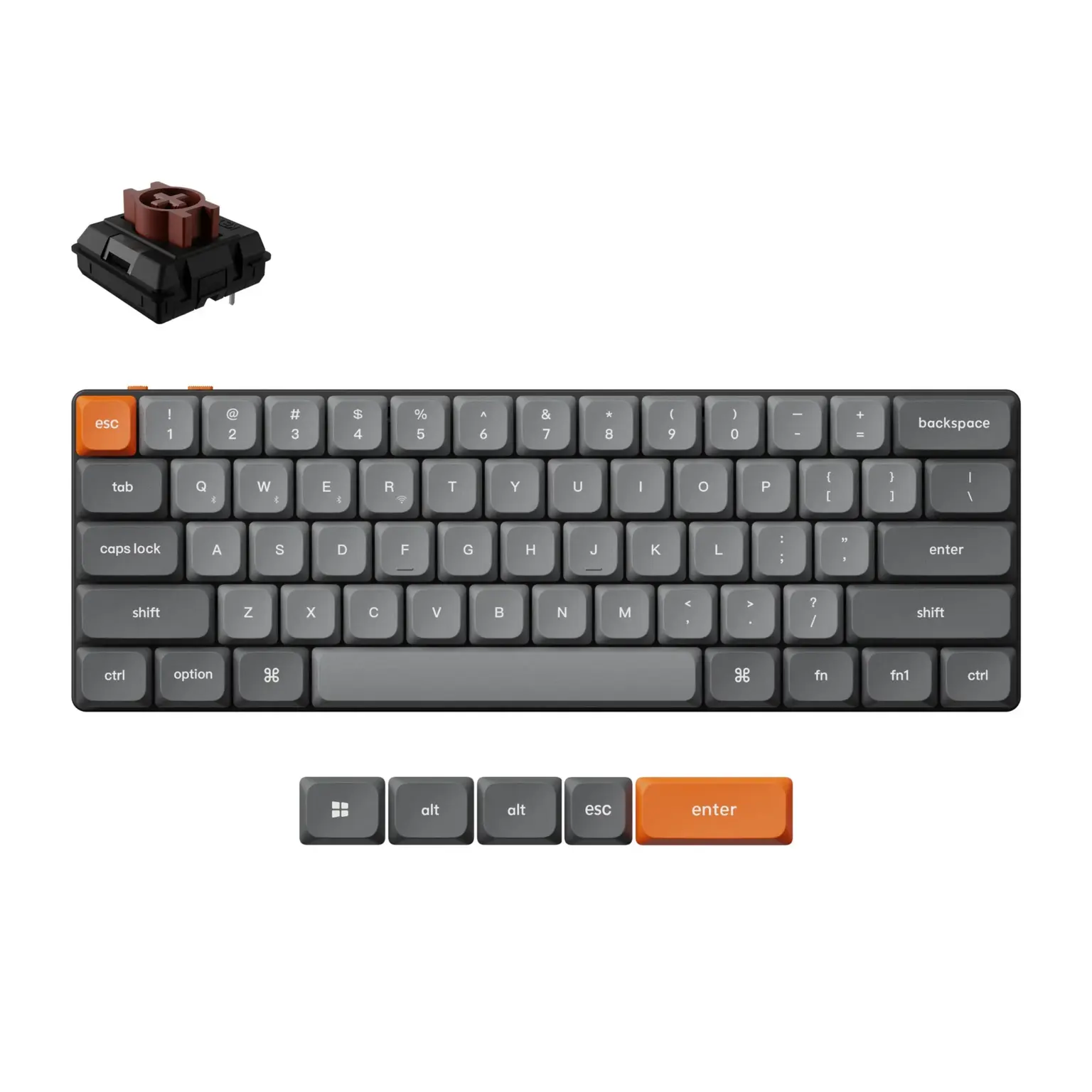 Keychron K9 Max QMK toetsenbord