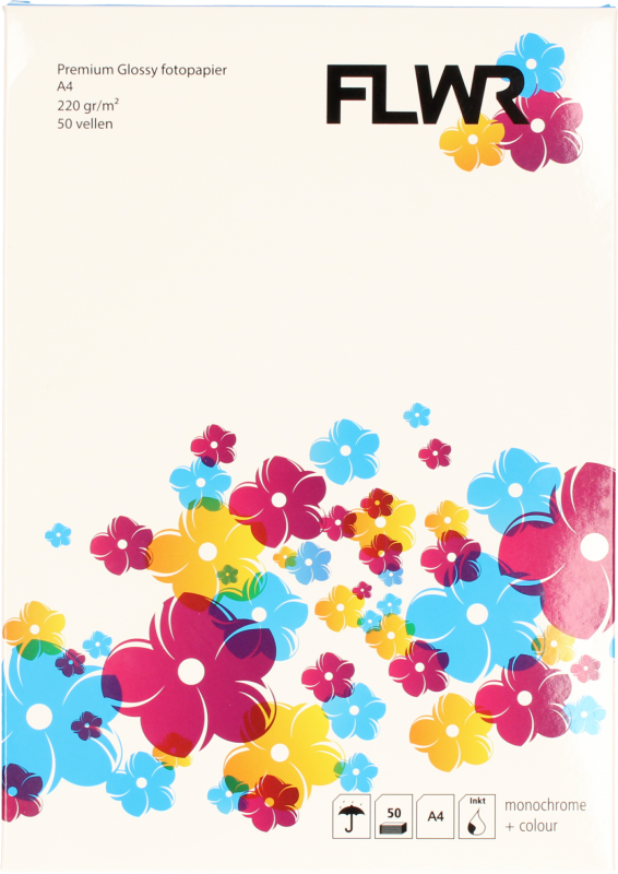 Huismerk Fotopapier glans A4 220gr 50vel afbeelding