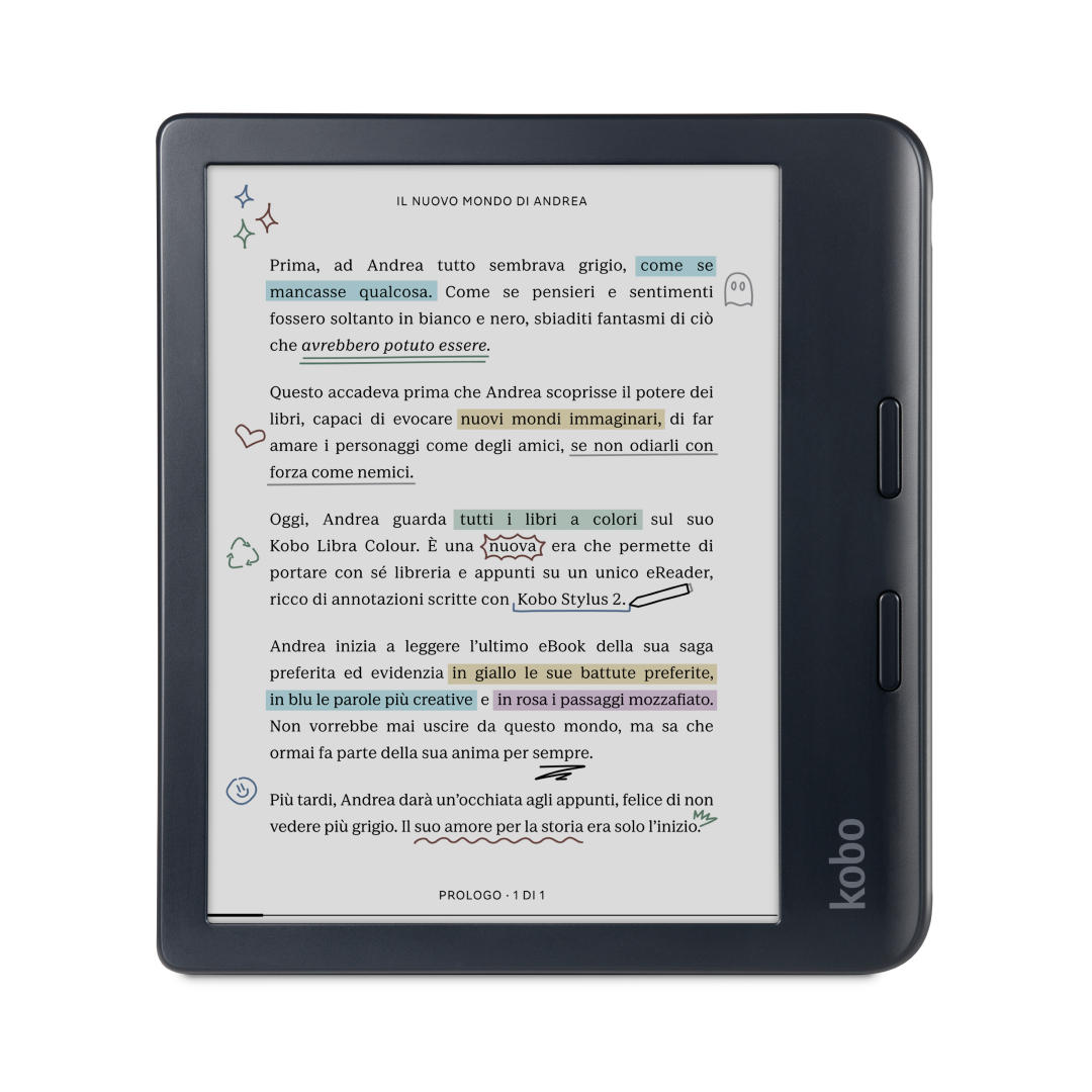 Kobo Libra 2 Colour e-Reader zwart