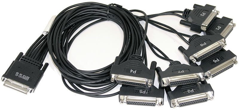Digi 8-poorts DB-25M kabels